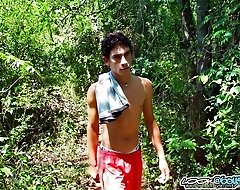 This guy feels free to take all his clothes. Now you can see him absolutely nude.